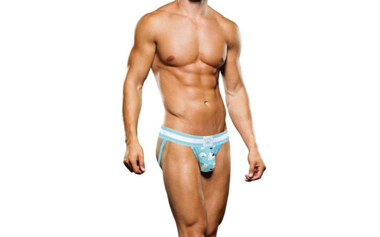 Prowler Winter Animals Mens Jock Strap Blue and White - Jocks and G-Strings