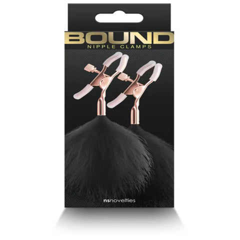 Bound Nickel Free Metal Nipple Clamps F1 - Breast and Nipple Toys