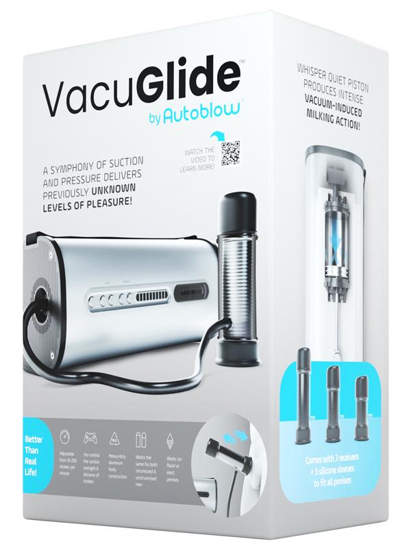 VacuGLIDE by Autoblow - Suction-Aided Milking Adult Sex Machine - - Sex Machines