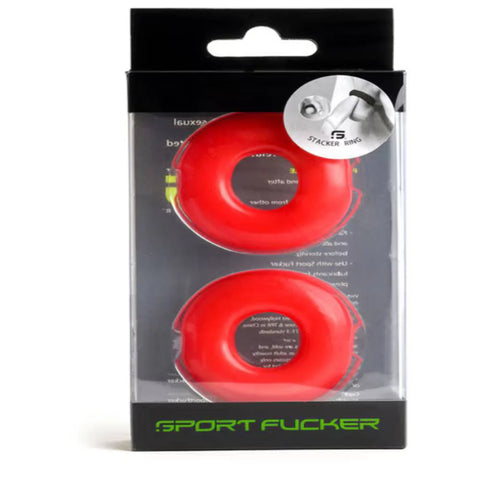 Sport Fucker Stacker Silicone Rings - Cock Rings