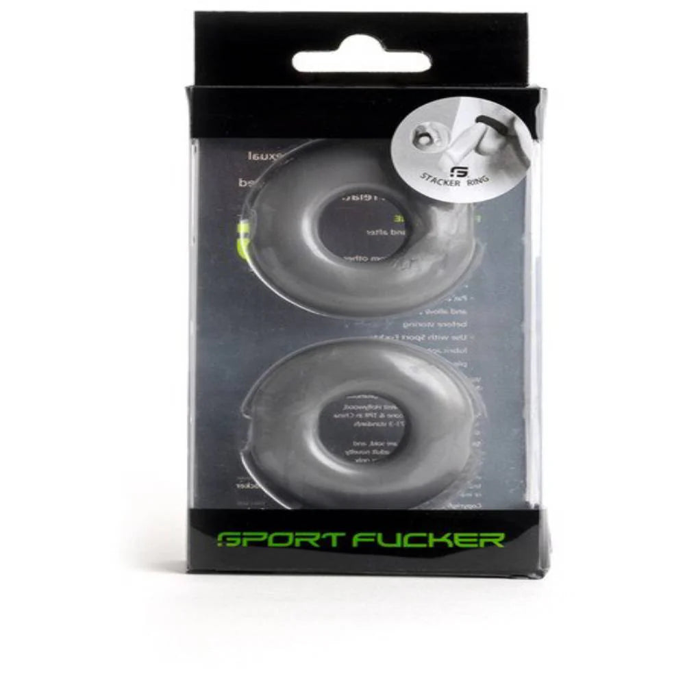 Sport Fucker Stacker Silicone Rings - - Cock Rings