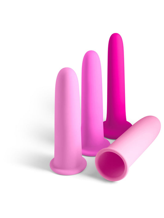 NS Novelties INYA Gliders 4 Piece Stackable Dilator Set - Butt Plugs