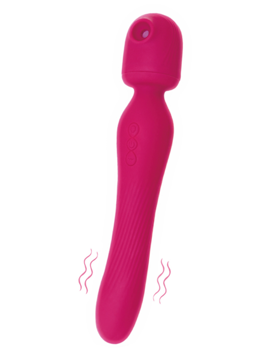 Full Circle Alter Ego Vibrating Silicone Body Wand - Body Wands