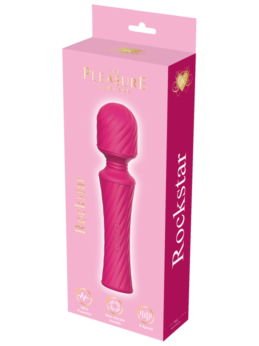 Full Circle Rockstar 8 Functions Body Wand Massager - - Body Wands