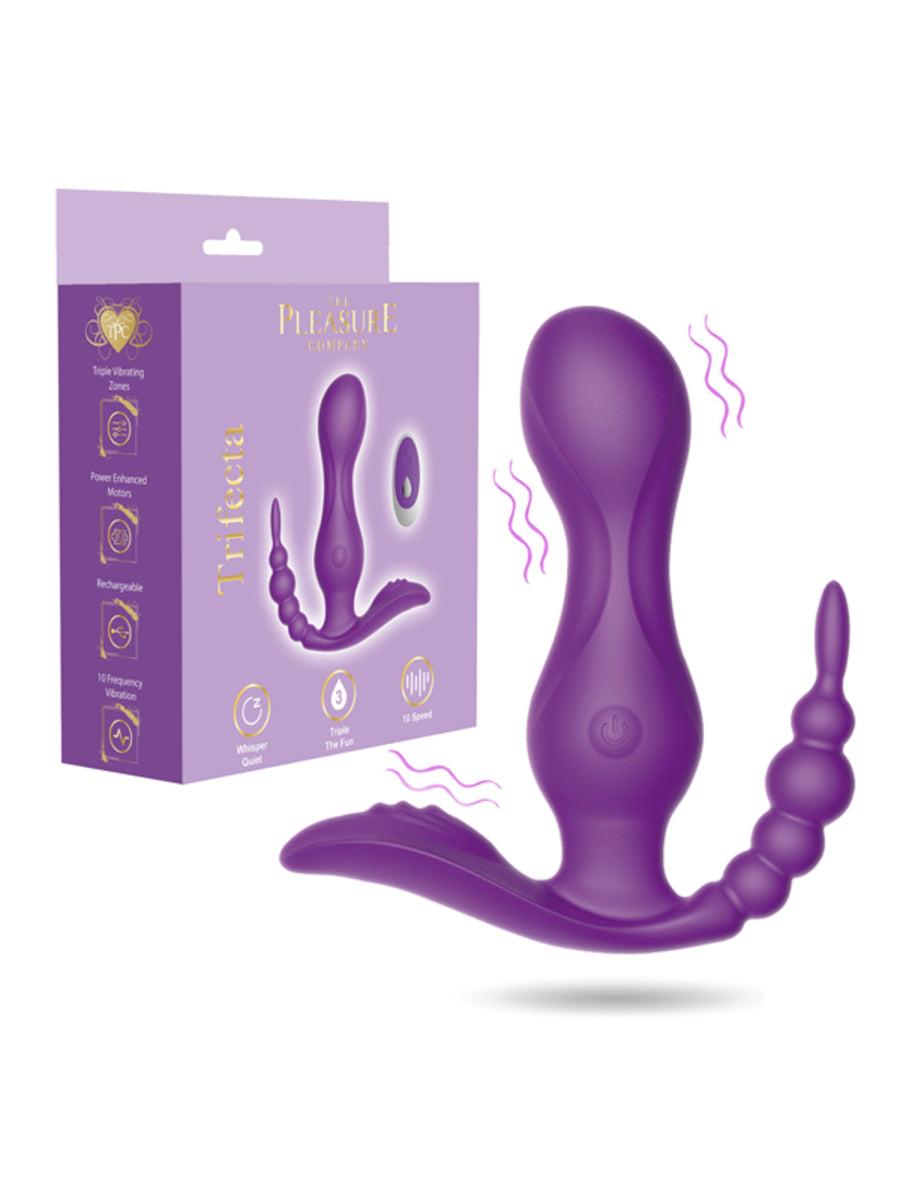 Full Circle Trifecta Remote Control Anal Vibrator - - Anal Vibrators
