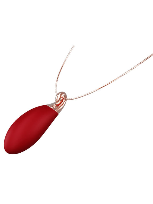 Full Circle Ruby Vibrating Necklace Massager - Clit Ticklers and Pulsators