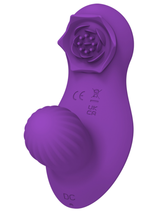 Full Circle OMG ! Rechargeable Remote Control Clit Vibe - Clit Ticklers and Pulsators