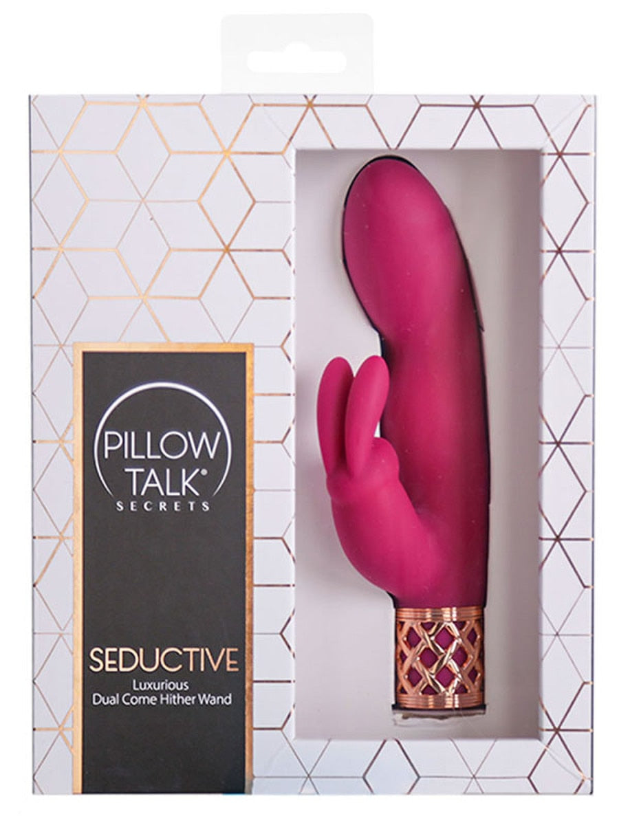 BMS Factory Pillow Talk Secrets Seductive Rabbit Massager - - Rabbit Vibrators