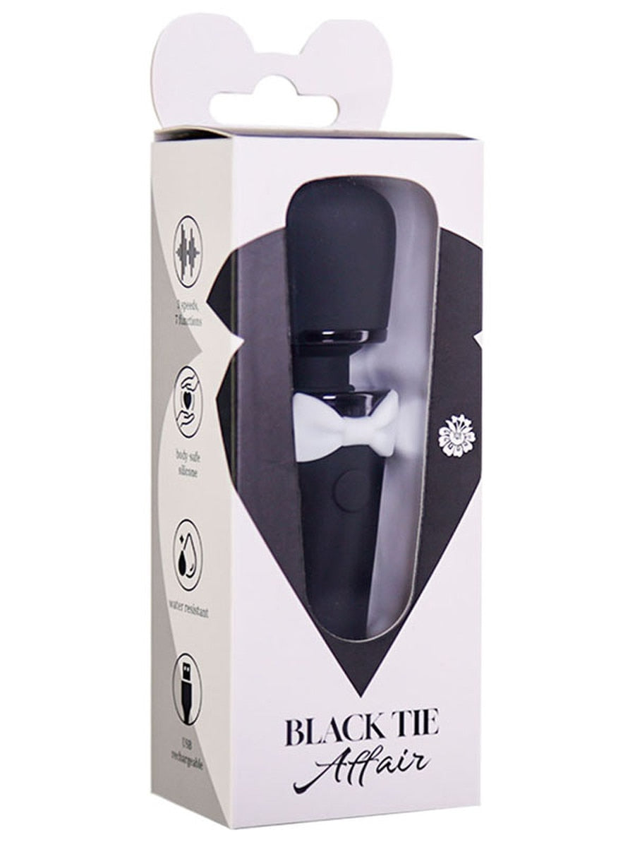 BMS Factory Black Tie Affair Body Wand Massager - - Body Wands