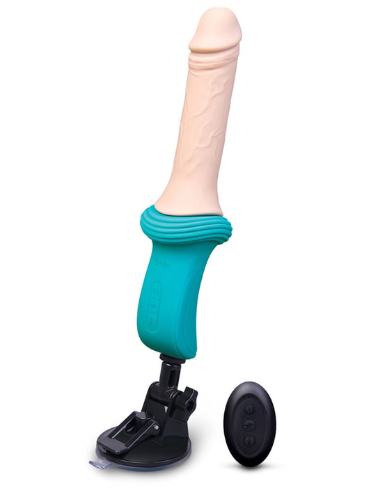 b-Vibe Remote Control Thrusting Dildo Machine - Sex Machines