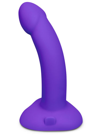 b-Vibe Vibrating Curved Silicone Dildo Strap-On Kit - Strap On Sextoys
