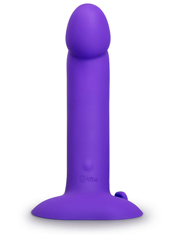b-Vibe Vibrating Curved Silicone Dildo Strap-On Kit - Strap On Sextoys