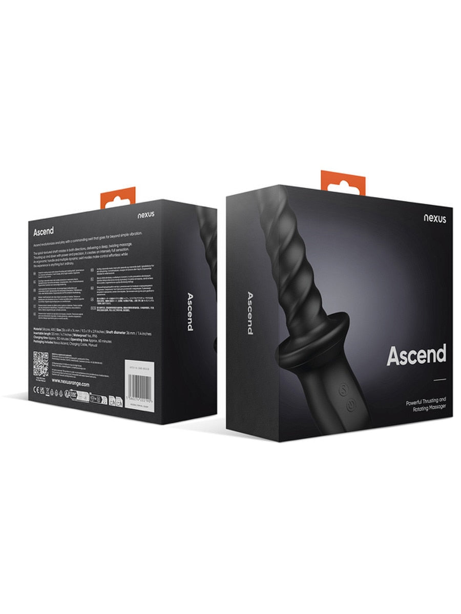 Nexus Ascend Thrusting and Rotating Prostate Massager - - Prostate Toys
