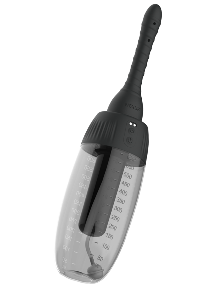 Nexus Automatic Rotating 360 Anal Douche with Remote - - Enemas and Douches