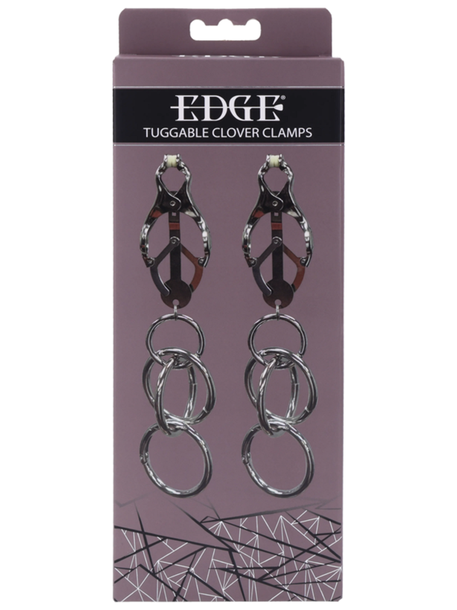 Sportsheets Edge Tuggable Womens Clover Clamps - Nipple and Clit Clamps