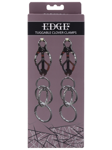 Sportsheets Edge Tuggable Womens Clover Clamps - Nipple and Clit Clamps