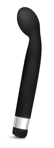Rose Scarlet G 8.5 Inch G-Spot Vibrator Black - G-Spot Vibrators