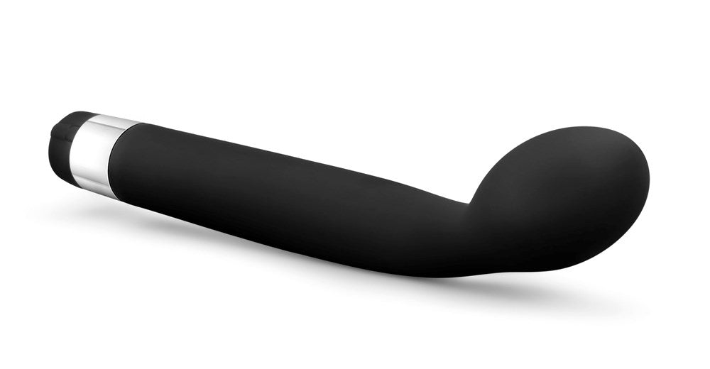Rose Scarlet G 8.5 Inch G-Spot Vibrator Black - - G-Spot Vibrators