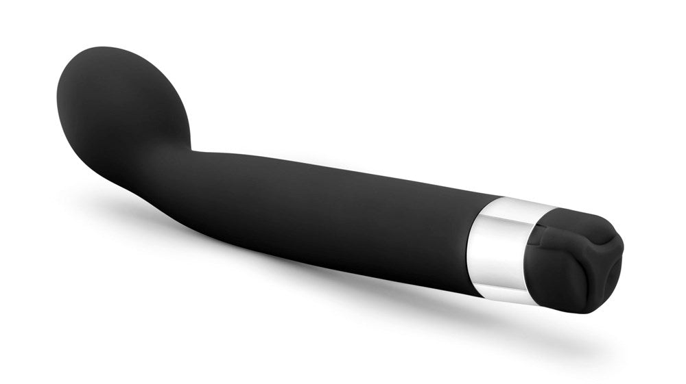 Rose Scarlet G 8.5 Inch G-Spot Vibrator Black - - G-Spot Vibrators