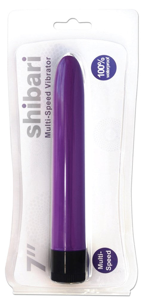 Shibari Multi Speed Bullet Vibrator 7 Inches - - Bullet Vibrators