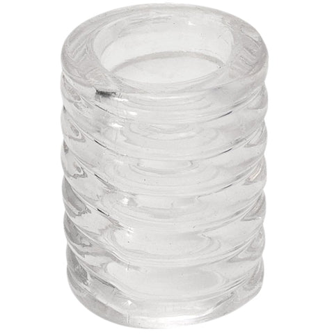 Titanmen Ribbed Textured Stretchy Male Cock Cage - Male Chastity