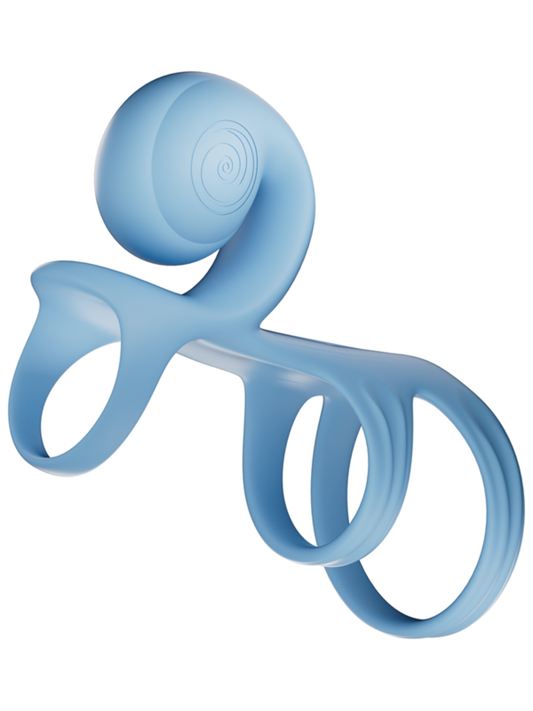 SVibe Snail JOVI Arc Couples Vibrating Cock Ring - Vibrating Cock Rings