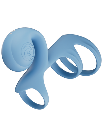 SVibe Snail JOVI Arc Couples Vibrating Cock Ring - Vibrating Cock Rings