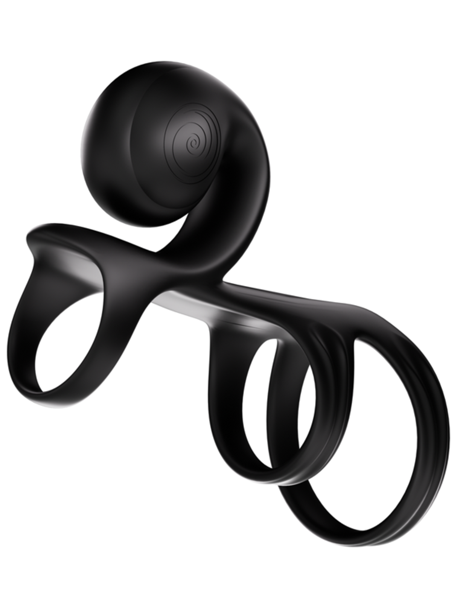 SVibe Snail JOVI Arc Couples Vibrating Cock Ring - Vibrating Cock Rings