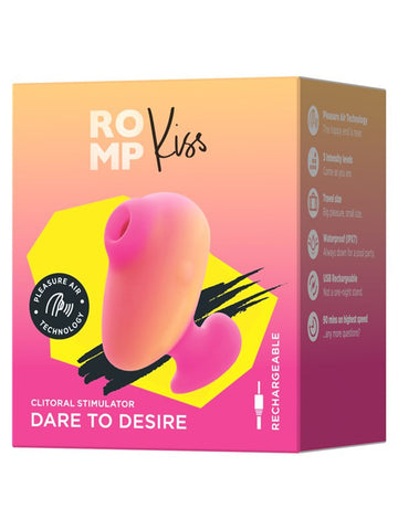 Love Honey Romp Kiss Clitoral Suction Stimulator - Clit Ticklers and Pulsators