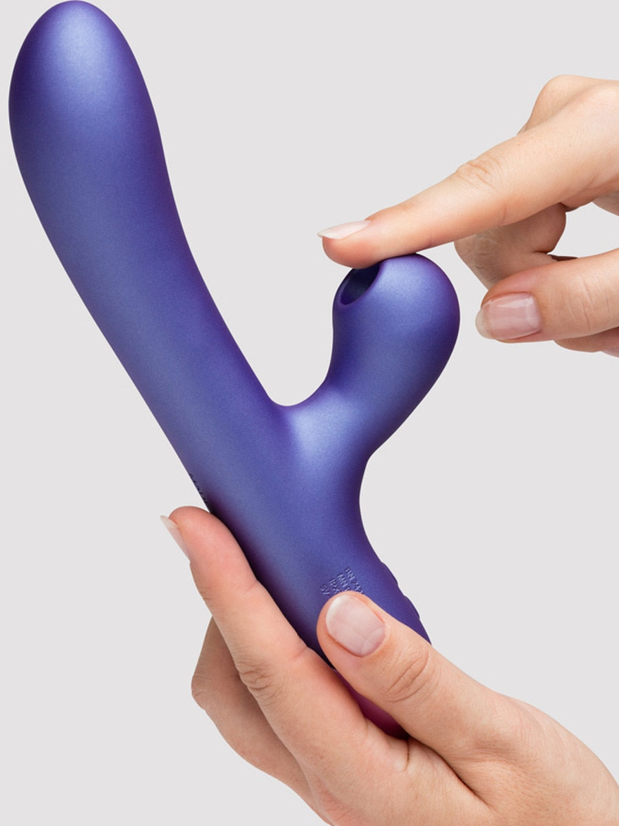 Love Honey Romp Pulse Pleasure Air Pulse Rabbit Vibrator - Rabbit Vibrators