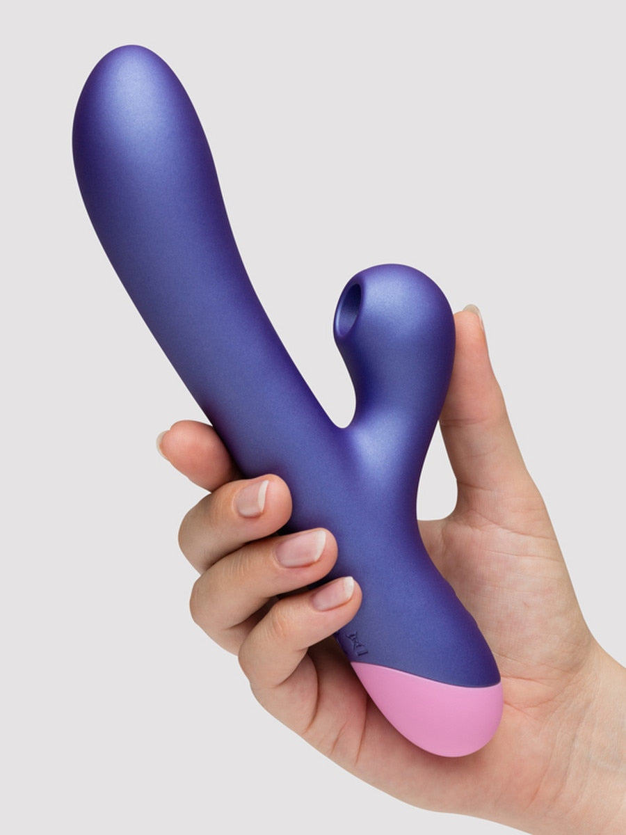Love Honey Romp Pulse Pleasure Air Pulse Rabbit Vibrator - Rabbit Vibrators