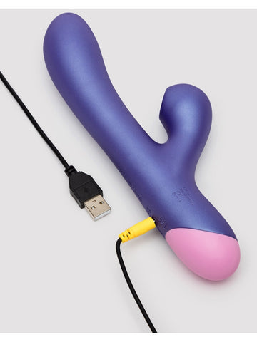 Love Honey Romp Pulse Pleasure Air Pulse Rabbit Vibrator - Rabbit Vibrators