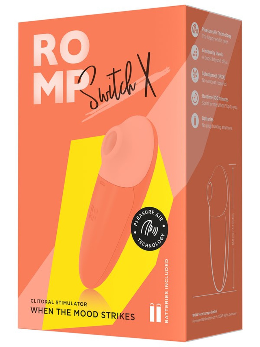 Love Honey Romp Switch X Compact Clitoral Stimulator - - Clit Ticklers and Pulsators
