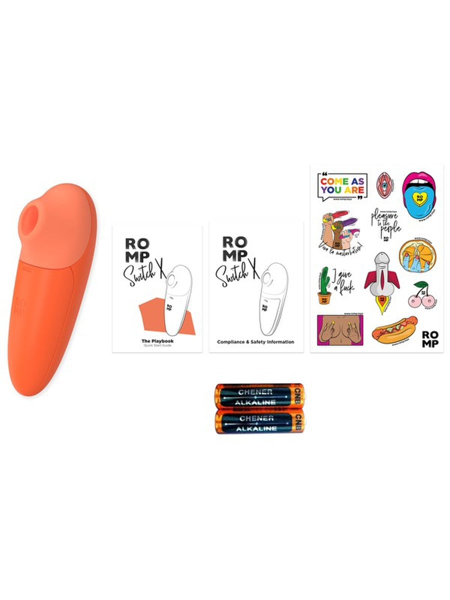 Love Honey Romp Switch X Compact Clitoral Stimulator - - Clit Ticklers and Pulsators