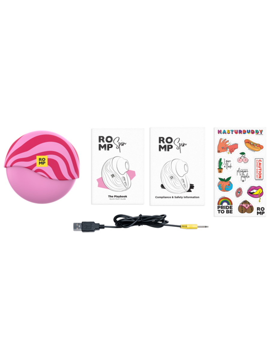 Love Honey Romp Spin Pleasure Air Clitoral Vibrator - Clit Ticklers and Pulsators