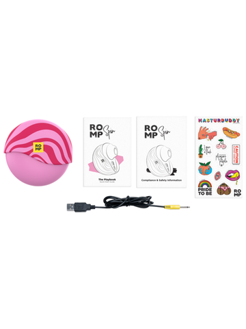 Love Honey Romp Spin Pleasure Air Clitoral Vibrator - Clit Ticklers and Pulsators