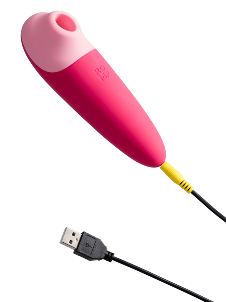 Love Honey ROMP Shine X Rechargeable Clitoral Suction Vibe - Clit Ticklers and Pulsators