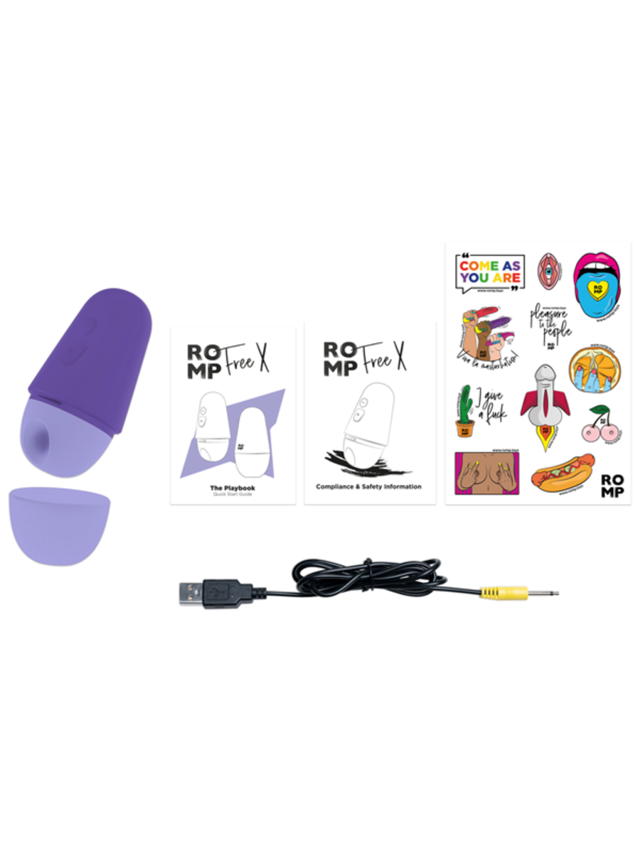 Love Honey Romp Free X Clitoral Suction Massager - Clit Ticklers and Pulsators