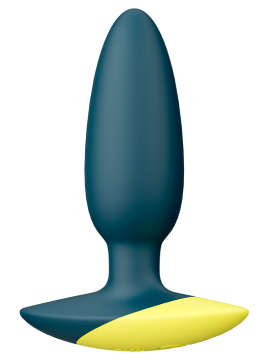 Love Honey Romp Bass Vibrating Silicone Anal Plug - Butt Plugs