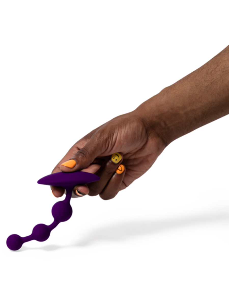 Love Honey Romp Amp Flexible Silicone Anal Bead - - Anal Beads and Balls