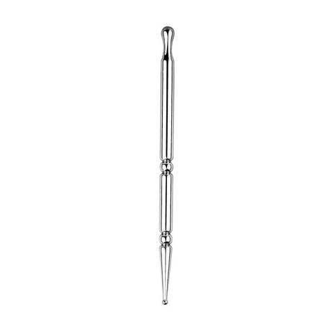 BDStyle Stainless Steel Double Down Penis Plug - Penis Plugs