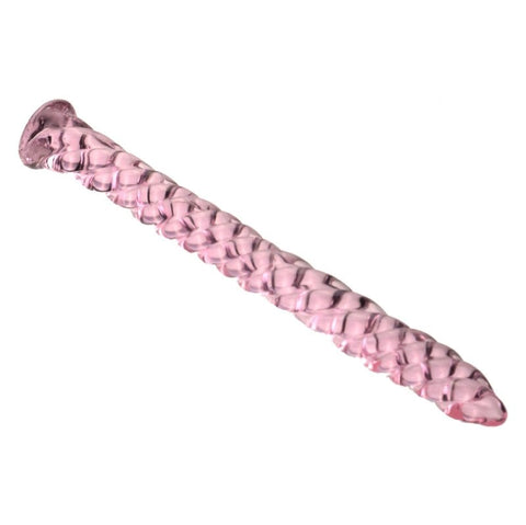BDStyle Pink Glass Threaded Mens Urethral Plug Set - Urethral Sounds