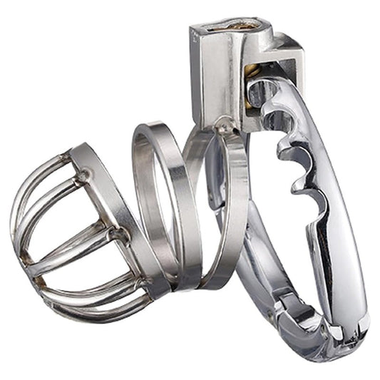BDStyle Stainless Steel Adjustable Mens Chastity Cage - Male Chastity