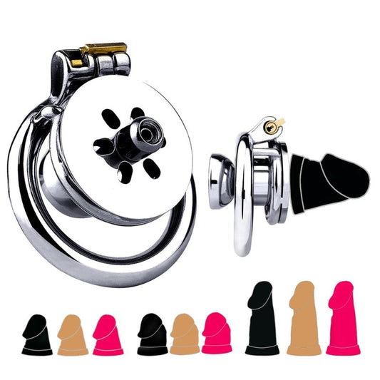 BDStyle Male Chastity Bird Cock Cage With Hide Lock - Male Chastity