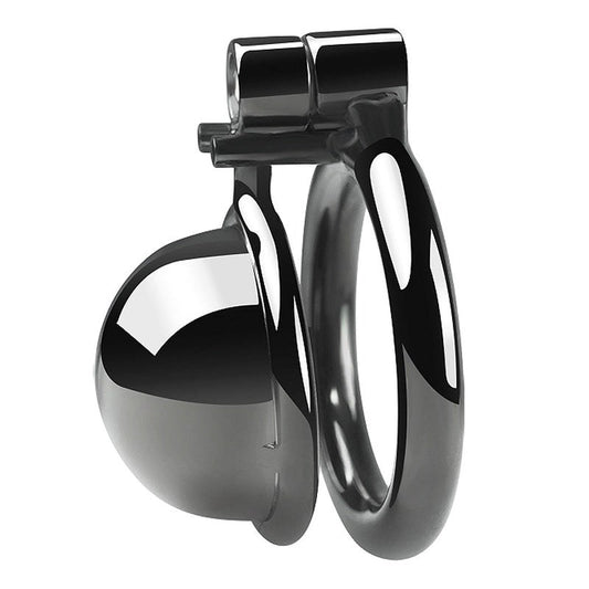 BDStyle CB Chastity Lock Cock Cage Black - Male Chastity