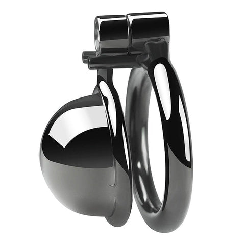 BDStyle CB Chastity Lock Cock Cage Black - Male Chastity