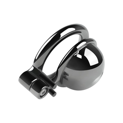 BDStyle CB Chastity Lock Cock Cage Black - Male Chastity
