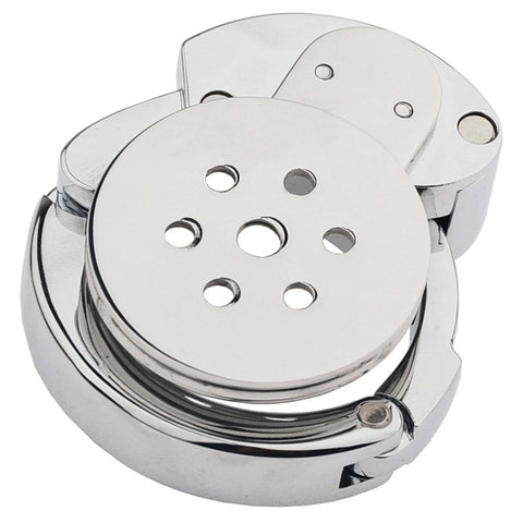 BDStyle Lid Male Chastity Cock Cage With Adjustable Ring - Male Chastity
