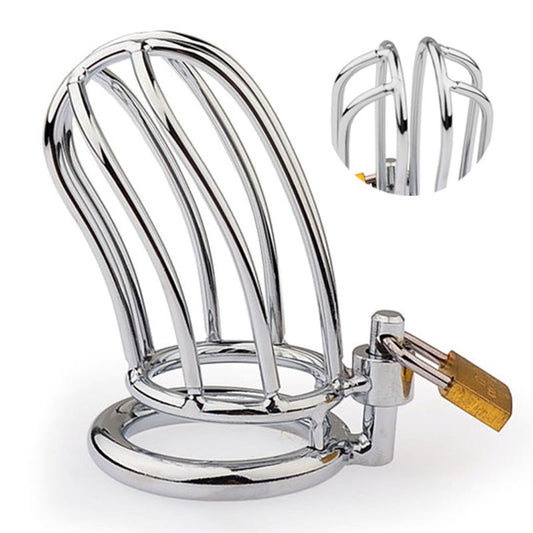 BDStyle Classic Small Banana Mens Chastity Cock Cage - Male Chastity