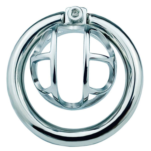 BDStyle Hex Screw Steel Mens Cock Cage - Male Chastity